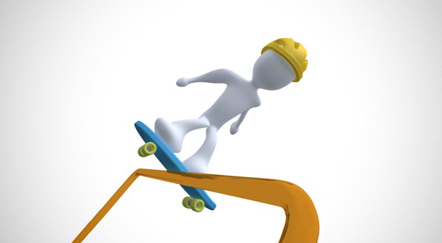 Computer generated image - Skating #2.