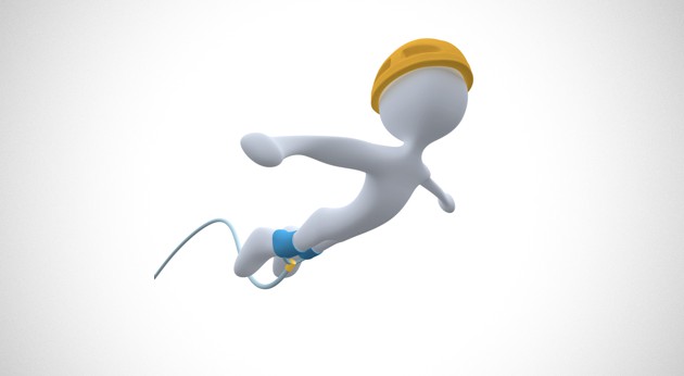 Computer generated image - Bungee Jumping #1.
